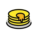 Pancakes SVG Icon